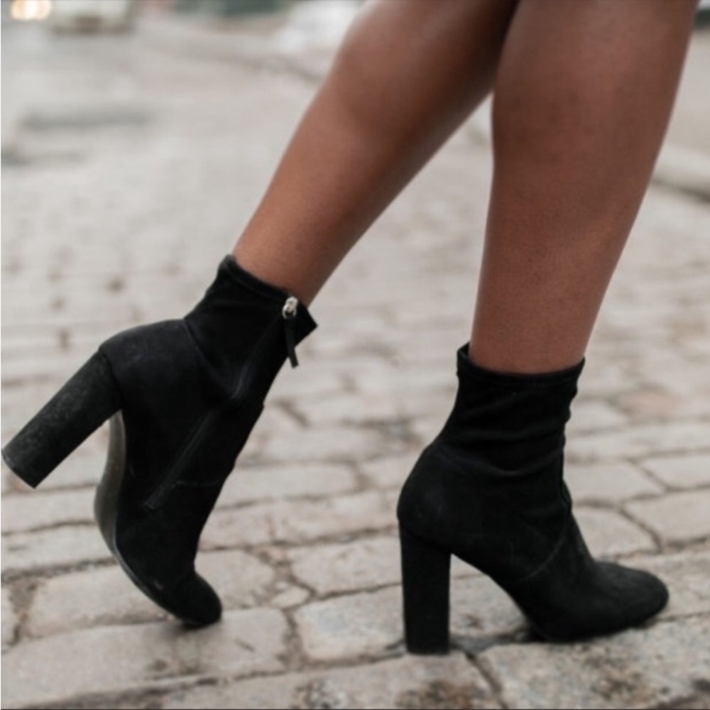 Steve Madden Edit Platform Sock Booties - image 1